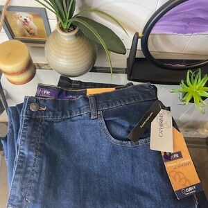 Catherines Indigo Straight Leg Jeans